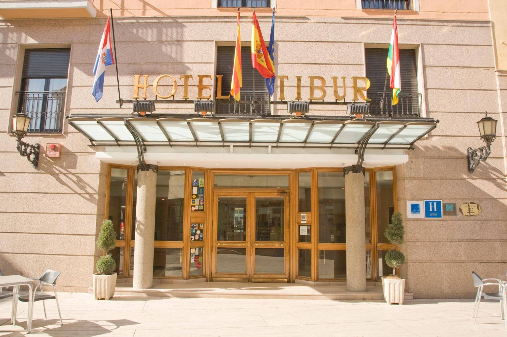 Hotel Tibur サラゴサ エクステリア 写真