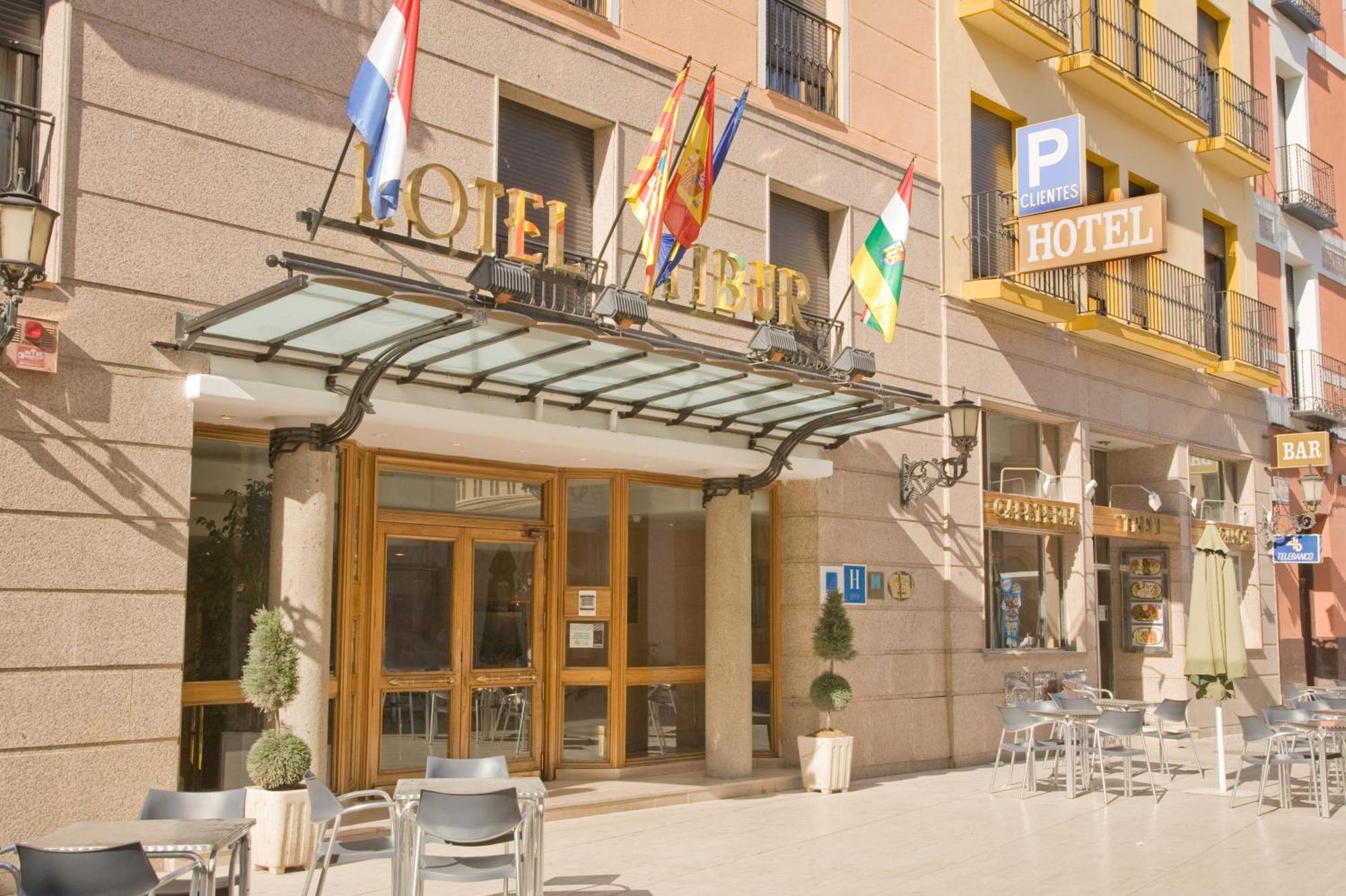 Hotel Tibur サラゴサ エクステリア 写真