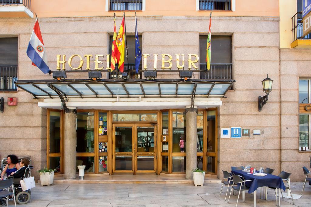 Hotel Tibur サラゴサ エクステリア 写真